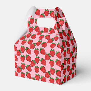 Aardbei Birthday Party Theme Wrapping Paper Bedankdoosjes