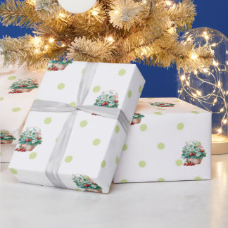 Aardbei Birthday Party Theme Wrapping Paper Cadeaupapier