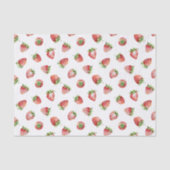 Aardbei Birthday Tissuepapier (Voorkant)