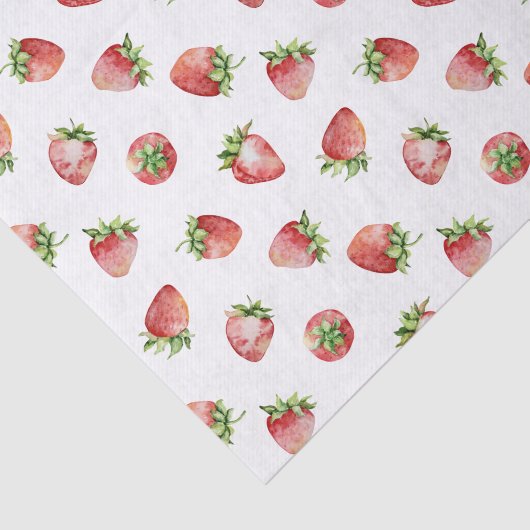 Aardbei Birthday Tissuepapier (Detail)