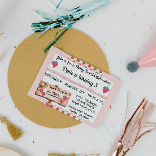 Aardbei Birthday Uitnodiging