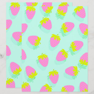 Aardbei blauw