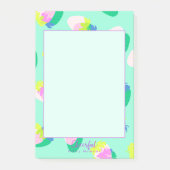 Aardbei Blauwgroen Post-it® Notes (Voorkant)