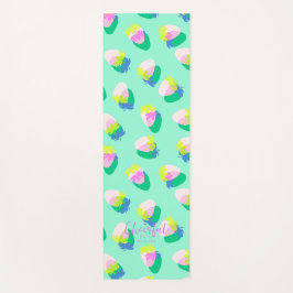 Aardbei Blauwgroen Yogamat