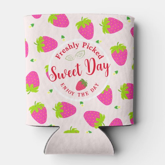 Aardbei Blikjeskoeler (Achterkant)