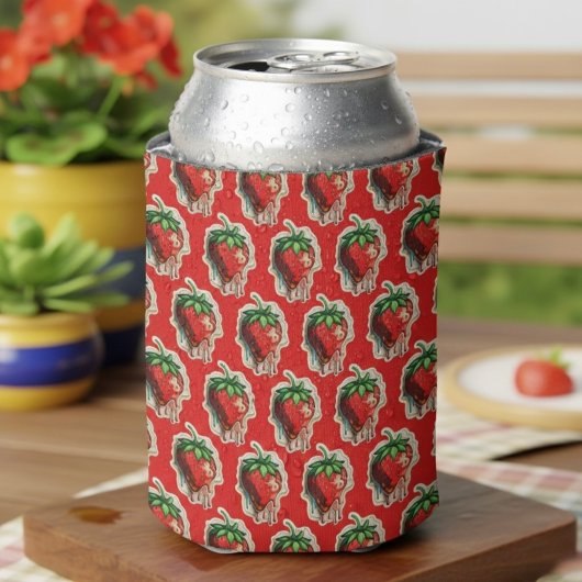 Aardbei Blikjeskoeler