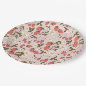 Aardbei Bloemen Papier Bord (Gekanteld)