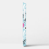 Aardbei Bloemen: roze bessen naadloos. Case-Mate iPhone Case (Achterkant / Links)