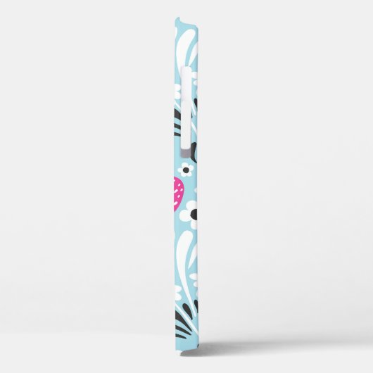 Aardbei Bloemen: roze bessen naadloos. Case-Mate iPhone Case (Achterkant / Links)