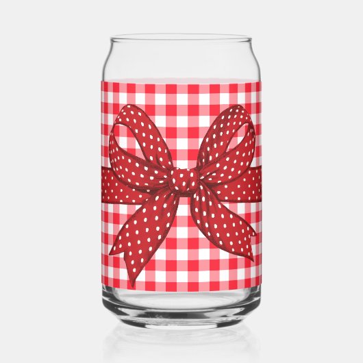 Aardbei boerderij blikvorm glas (Achterkant)