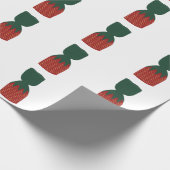 Aardbei Bon Bons Snoepjes Cadeaupapier (Hoek)