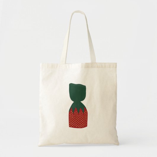 Aardbei Bon Bons Snoepjes Tote Bag (Voorkant)
