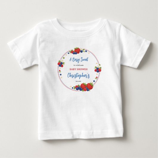 Aardbei Bosbes Bes Zoete Baby Borrel (Voorkant)