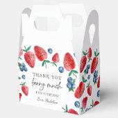 Aardbei bosbes dank u bessen veel zoet bedankdoosjes (Geopend)