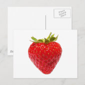 Aardbei Briefkaart (Voorkant / Achterkant)