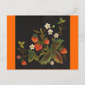 Aardbei Briefkaart (Voorkant)