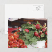 Aardbei Briefkaart (Voorkant / Achterkant)