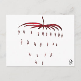 Aardbei Briefkaart