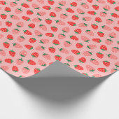 Aardbei Cadeaupapier (Hoek)