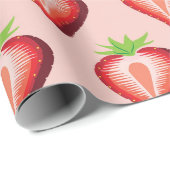 Aardbei Cadeaupapier (Rol Hoek)