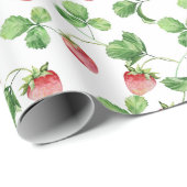 Aardbei Cadeaupapier (Rol Hoek)