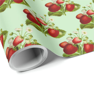 Aardbei cadeaupapier