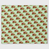 Aardbei cadeaupapier (Vlak)