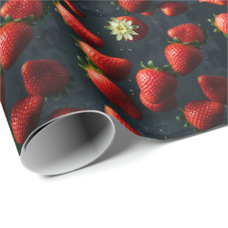 Aardbei Cadeaupapier