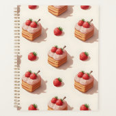 Aardbei cake patroon Planners (Voorkant)