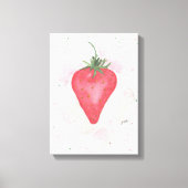 Aardbei Canvas Afdruk (Voorkant)