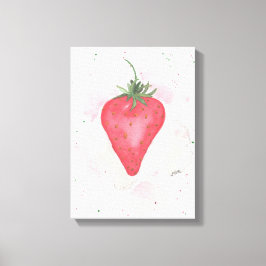 Aardbei Canvas Afdruk