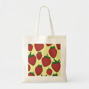 Aardbei-Canvas tas