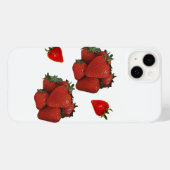 aardbei Case-Mate iPhone case (Achterkant (horizontaal))