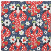 Aardbei Chic Stof (Swatch)