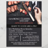 Aardbei Chocolade, Kooklessen Reclame Flyer (Voorkant)