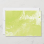 Aardbei Coctail Verjaardag Uitnodiging (Achterkant)