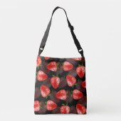 Aardbei Crossbody Tas (Achterkant)