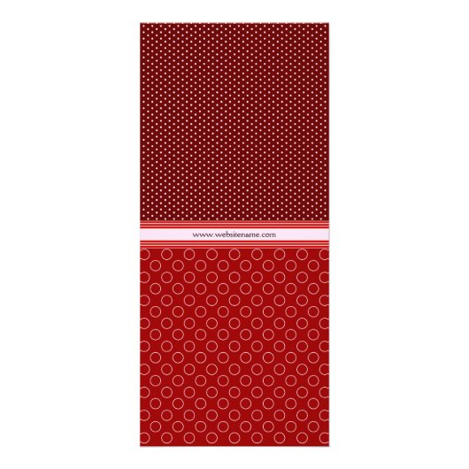 Aardbei Cupcake Bakkerij Rack Kaart (Achterkant)