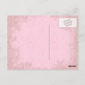 Aardbei Cupcake Briefkaart (Achterkant)