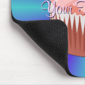 Aardbei Cupcake Mousepad Muismat (Hoek)