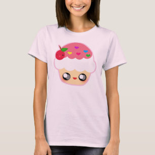 Aardbei Cupcake T-shirt