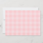 Aardbei Cute Berry Eerste 1e Verjaardag Foto Kaart (Achterkant)