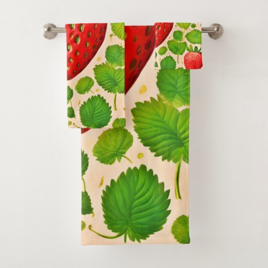 Aardbei Dadaïstische kunstwerk Bad Handdoek (Insitu)