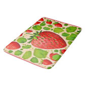 Aardbei Dadaïstische kunstwerk Badmat (Gekanteld)