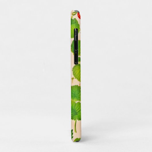 Aardbei Dadaïstische kunstwerk Case-Mate iPhone Case (Achterkant/links)