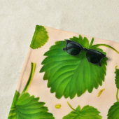 Aardbei Dadaïstische kunstwerk Strandlaken (In situ)