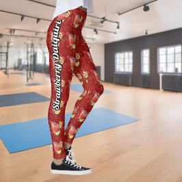 Aardbei Daiquiri Broek Leggings