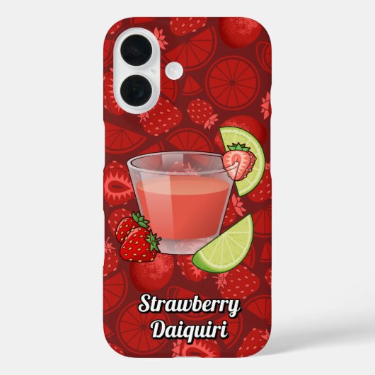 Aardbei Daiquiri Case-Mate iPhone Case (Achterkant)