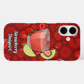 Aardbei Daiquiri Case-Mate iPhone Case (Achterkant (horizontaal))