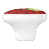Aardbei Daiquiri Ceramic Knob. Keramische Knop (Zijkant)